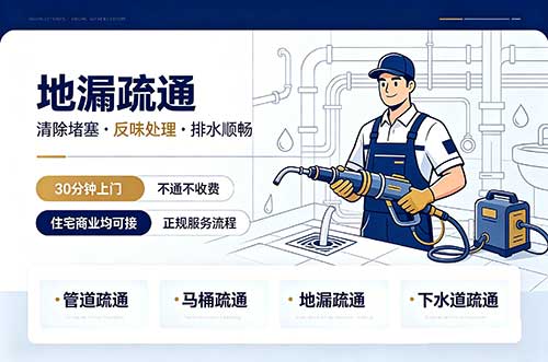 宁国地漏疏通